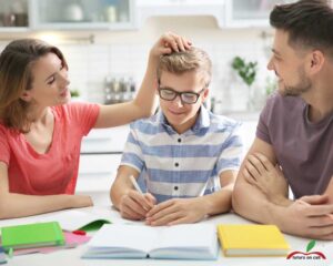 parent involvement in teen homework
